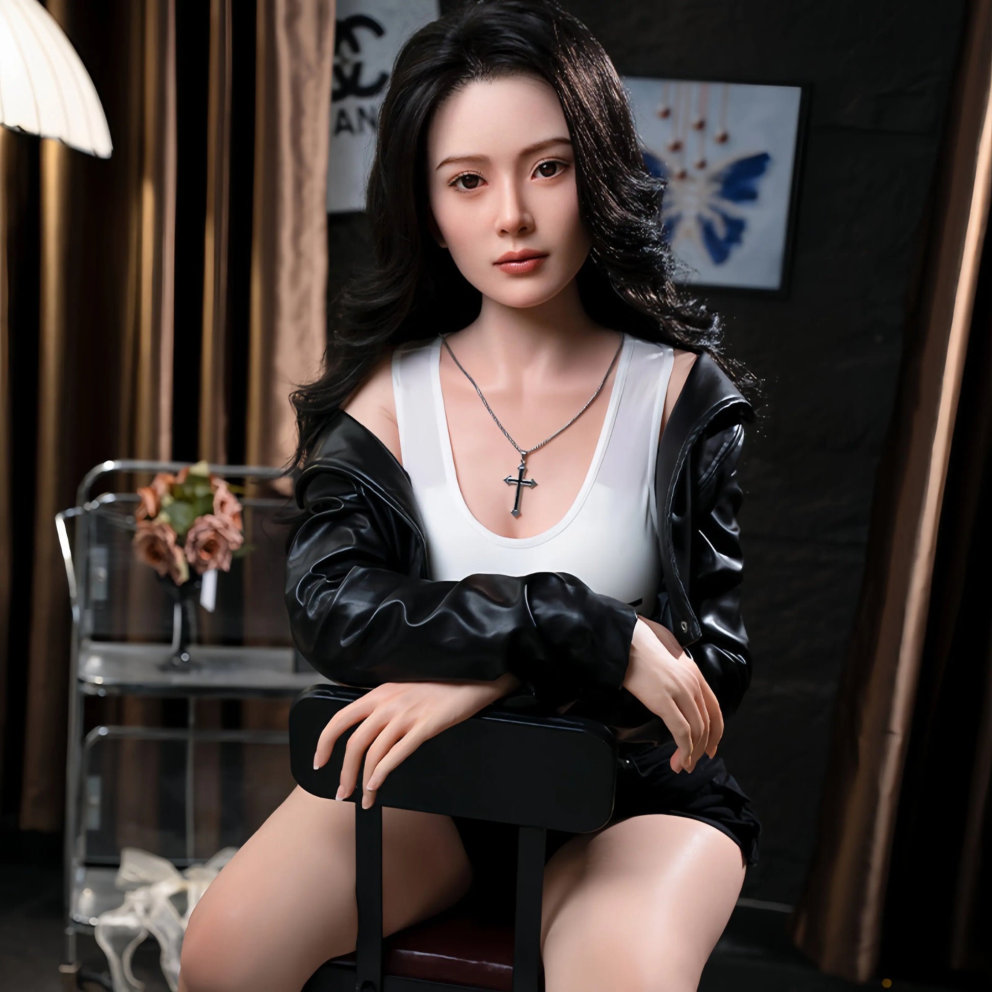 BaoEr Qianyou brand non-inflatable silicone doll sex doll realistic doll love doll QianYou Silicone dolls