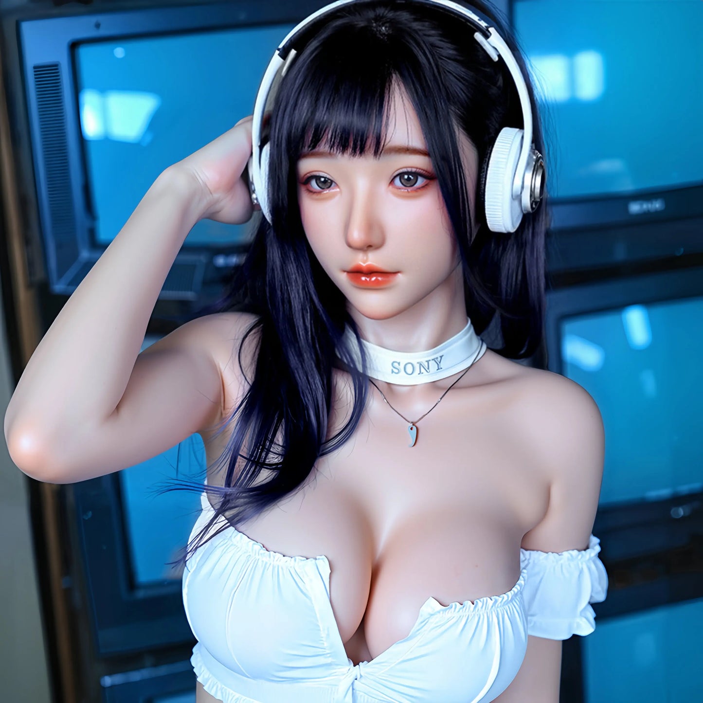 MuYao Qianyou brand non-inflatable silicone doll sex doll realistic doll love doll QianYou Silicone dolls