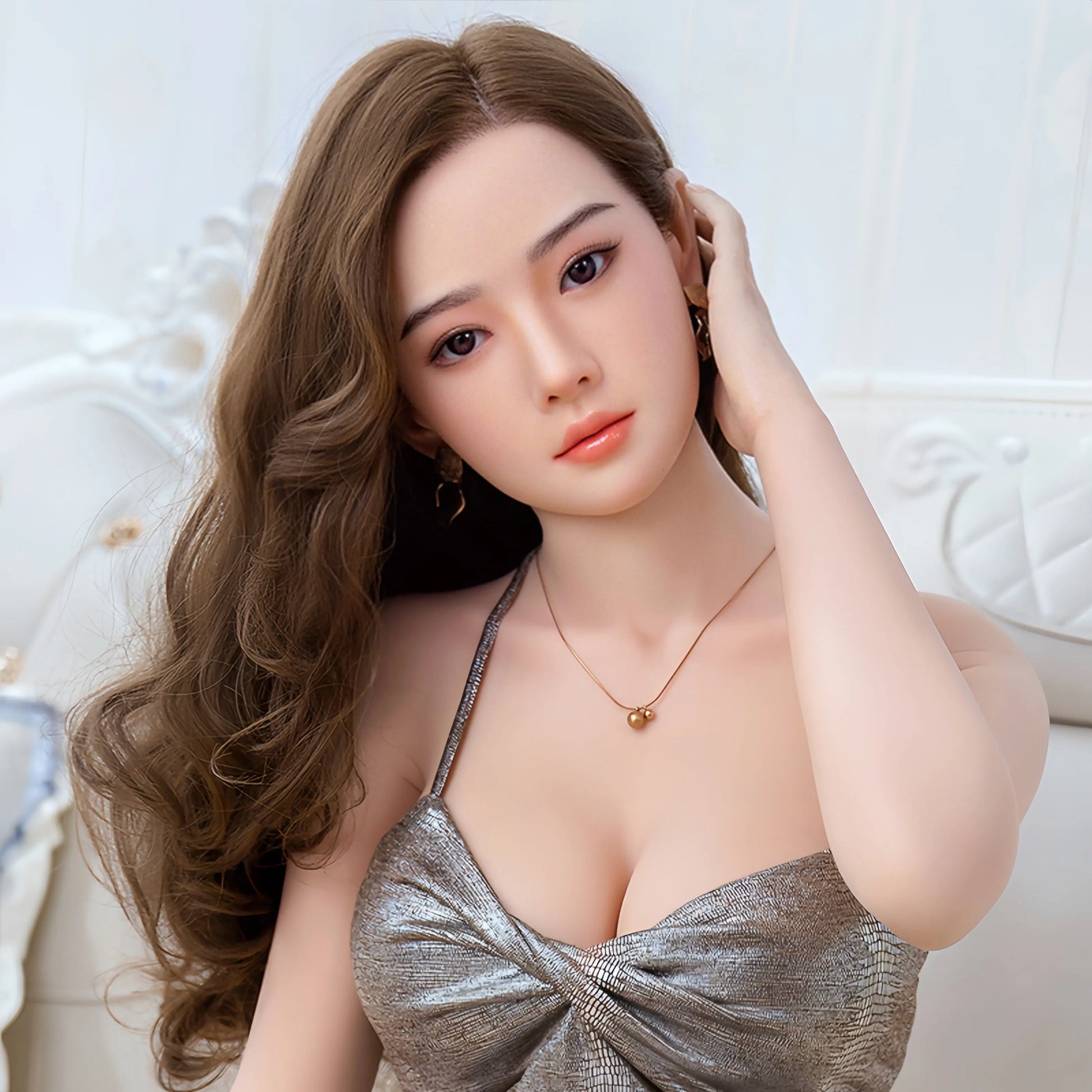 149CM HuiZi Qianyou brand non-inflatable silicone doll sex doll simulation girlfriend wife sex toy real figure adult supplies - QianYou Silicone dolls