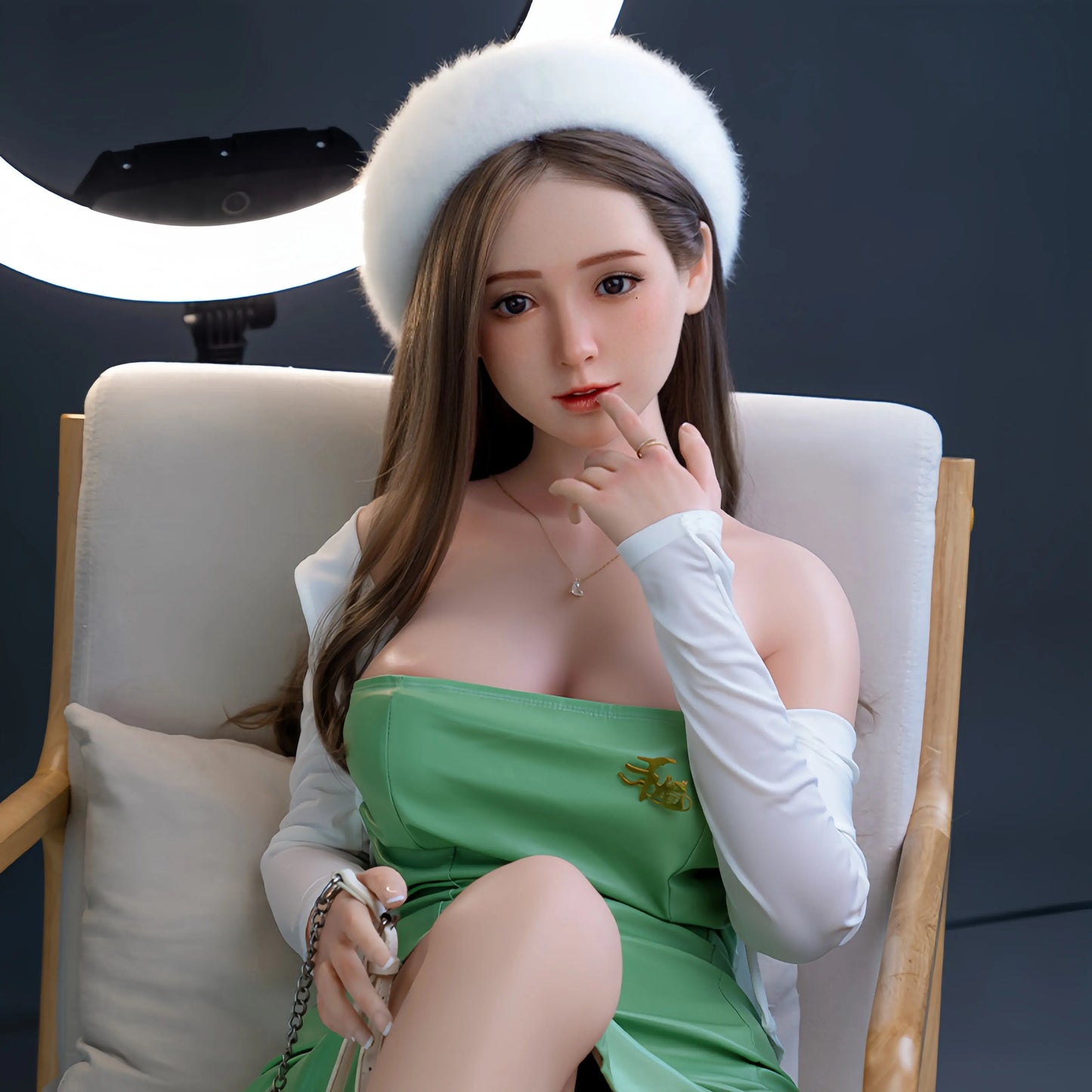 149CM HuaZe Qianyou brand non-inflatable silicone doll sex doll simulation girlfriend wife sex toy real figure adult supplies - QianYou Silicone dolls