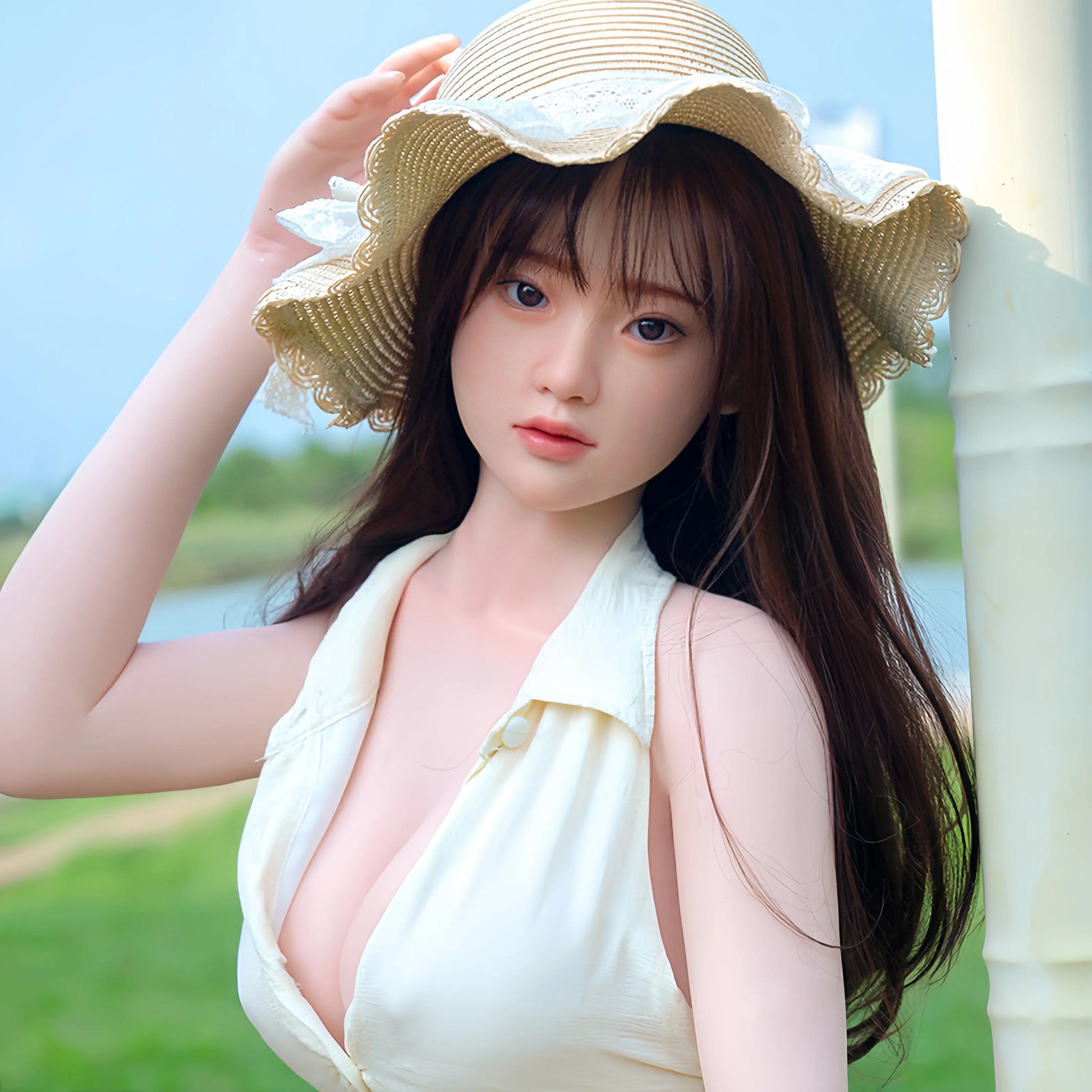 159CM LuLu Qianyou brand non-inflatable silicone doll sex doll simulation girlfriend wife sex toy real figure adult supplies - QianYou Silicone dolls