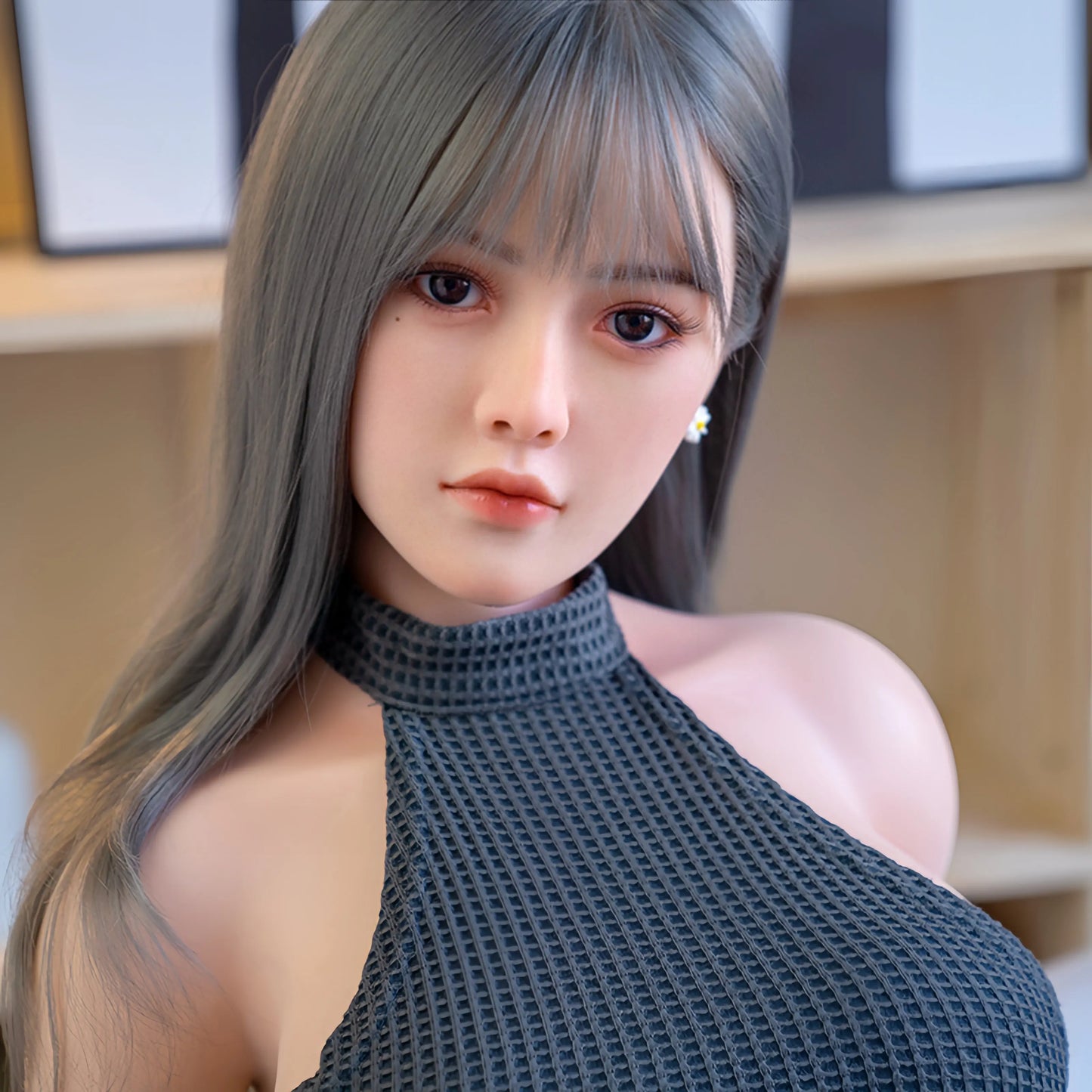 159CM JieYi Qianyou brand non-inflatable silicone doll sex doll simulation girlfriend wife sex toy real figure adult supplies - QianYou Silicone dolls