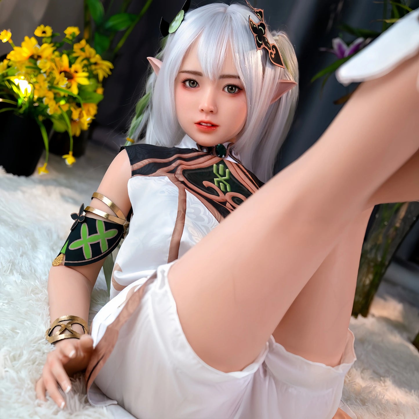 149CM QiaoEr Qianyou brand non-inflatable silicone doll sex doll simulation girlfriend wife sex toy real figure adult supplies - QianYou Silicone dolls