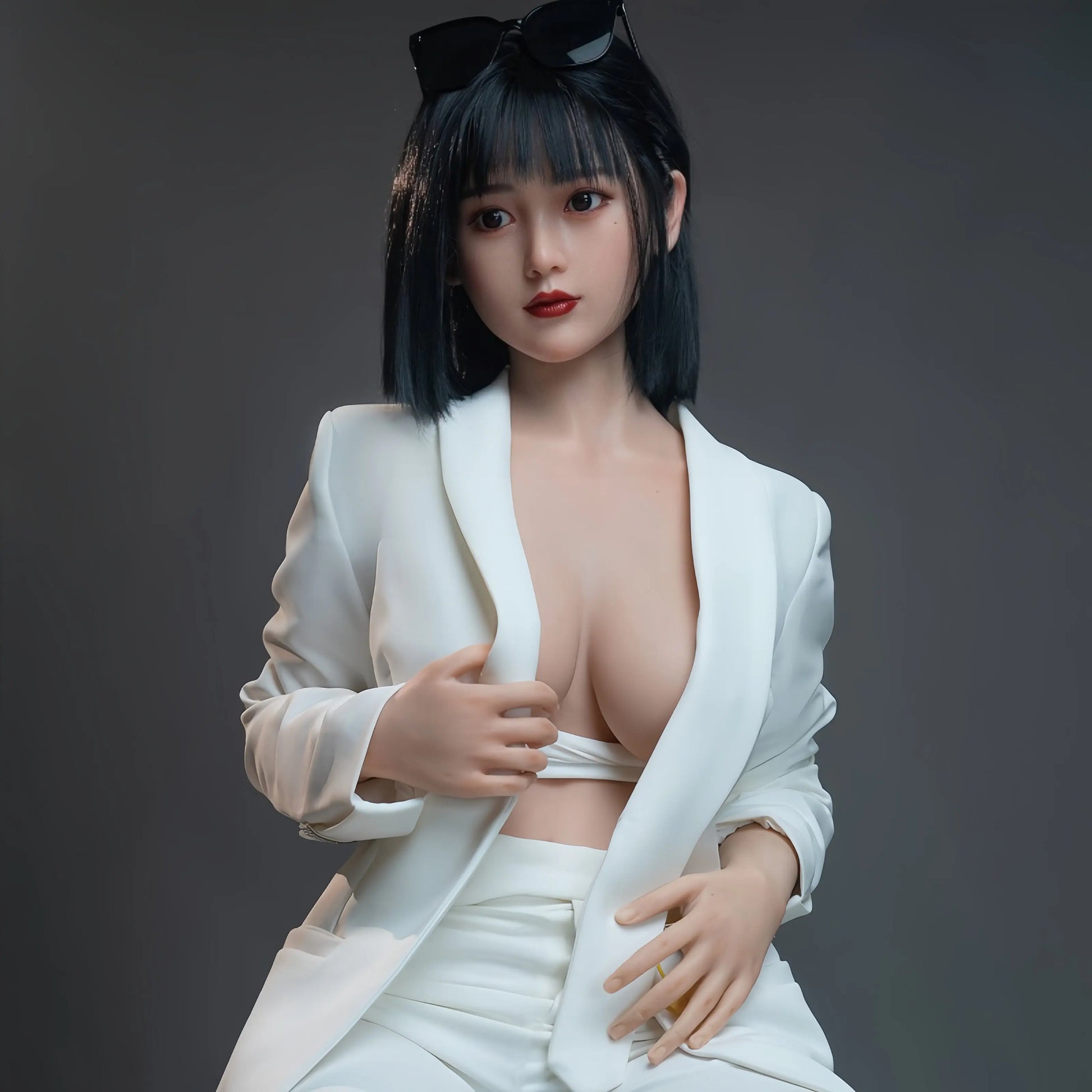 159CM YuFei Qianyou brand non-inflatable silicone doll sex doll simulation girlfriend wife sex toy real figure adult supplies - QianYou Silicone dolls