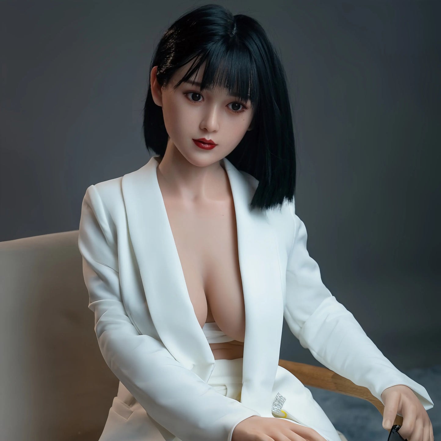 159CM YuFei Qianyou brand non-inflatable silicone doll sex doll simulation girlfriend wife sex toy real figure adult supplies - QianYou Silicone dolls