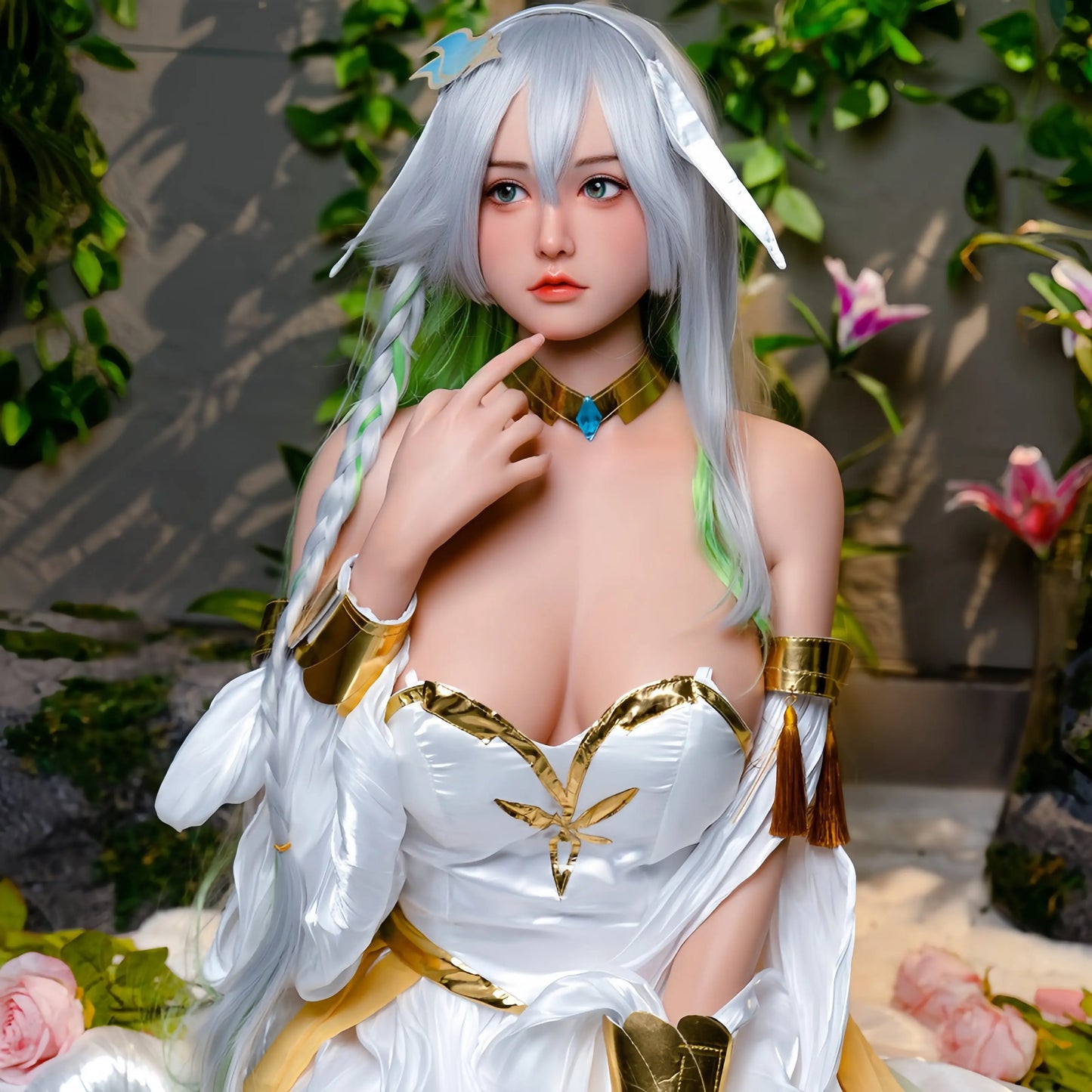 169CM LuoLi Qianyou brand non-inflatable silicone doll sex doll simulation girlfriend wife sex toy real figure adult supplies - QianYou Silicone dolls