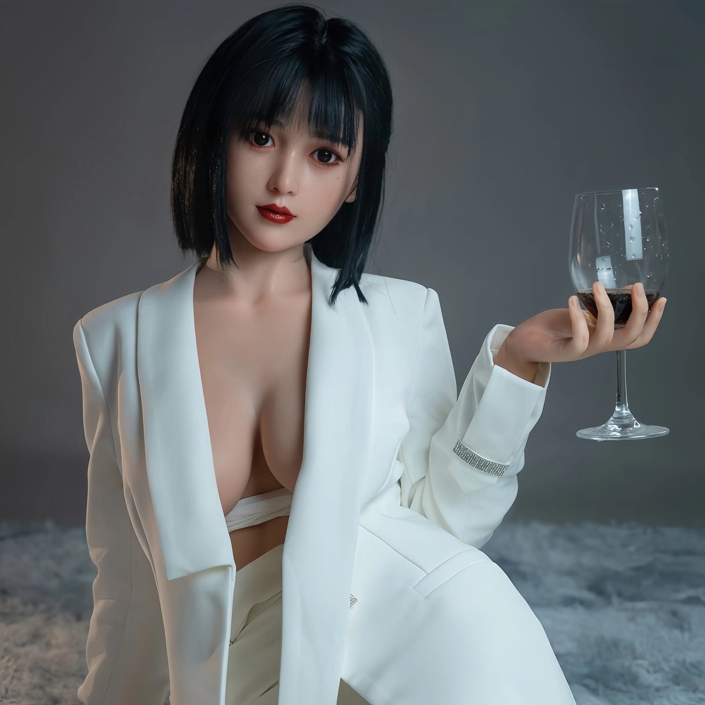 159CM YuFei Qianyou brand non-inflatable silicone doll sex doll simulation girlfriend wife sex toy real figure adult supplies - QianYou Silicone dolls