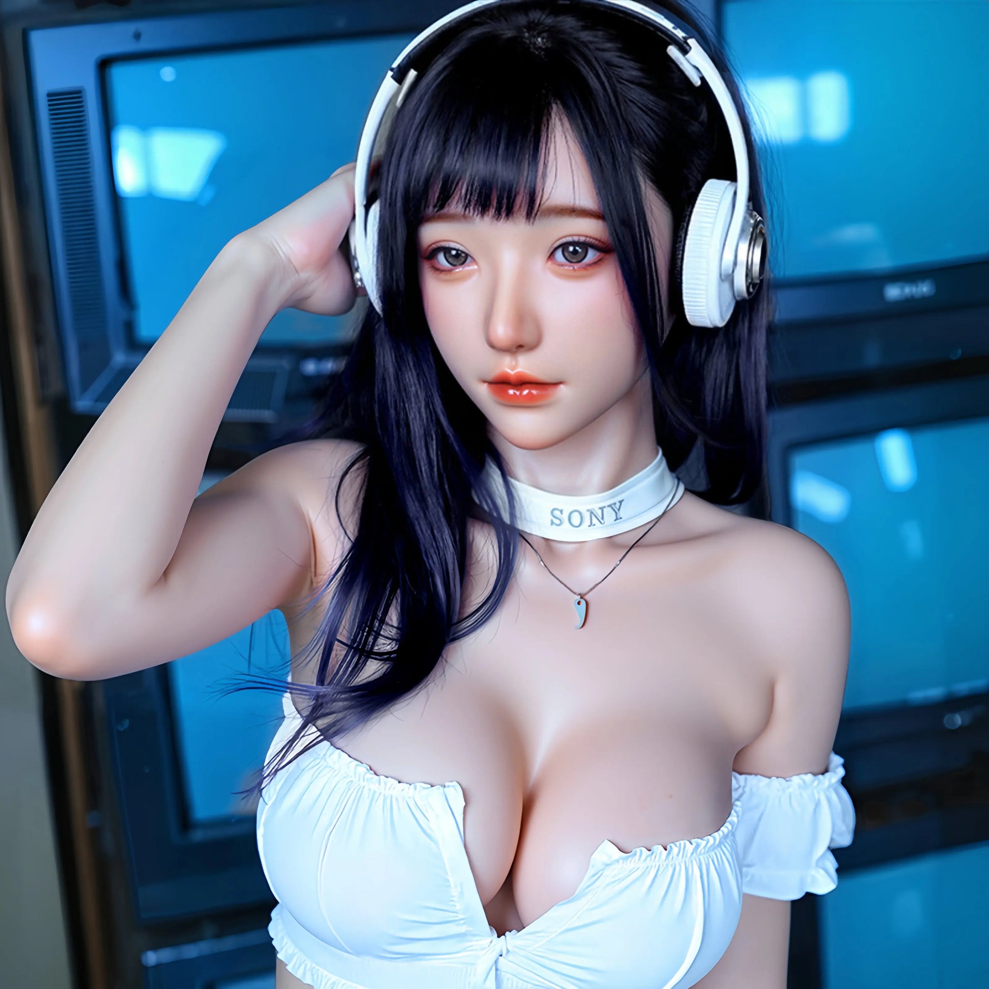 MuYao Qianyou brand non-inflatable silicone doll sex doll realistic doll love doll QianYou Silicone dolls