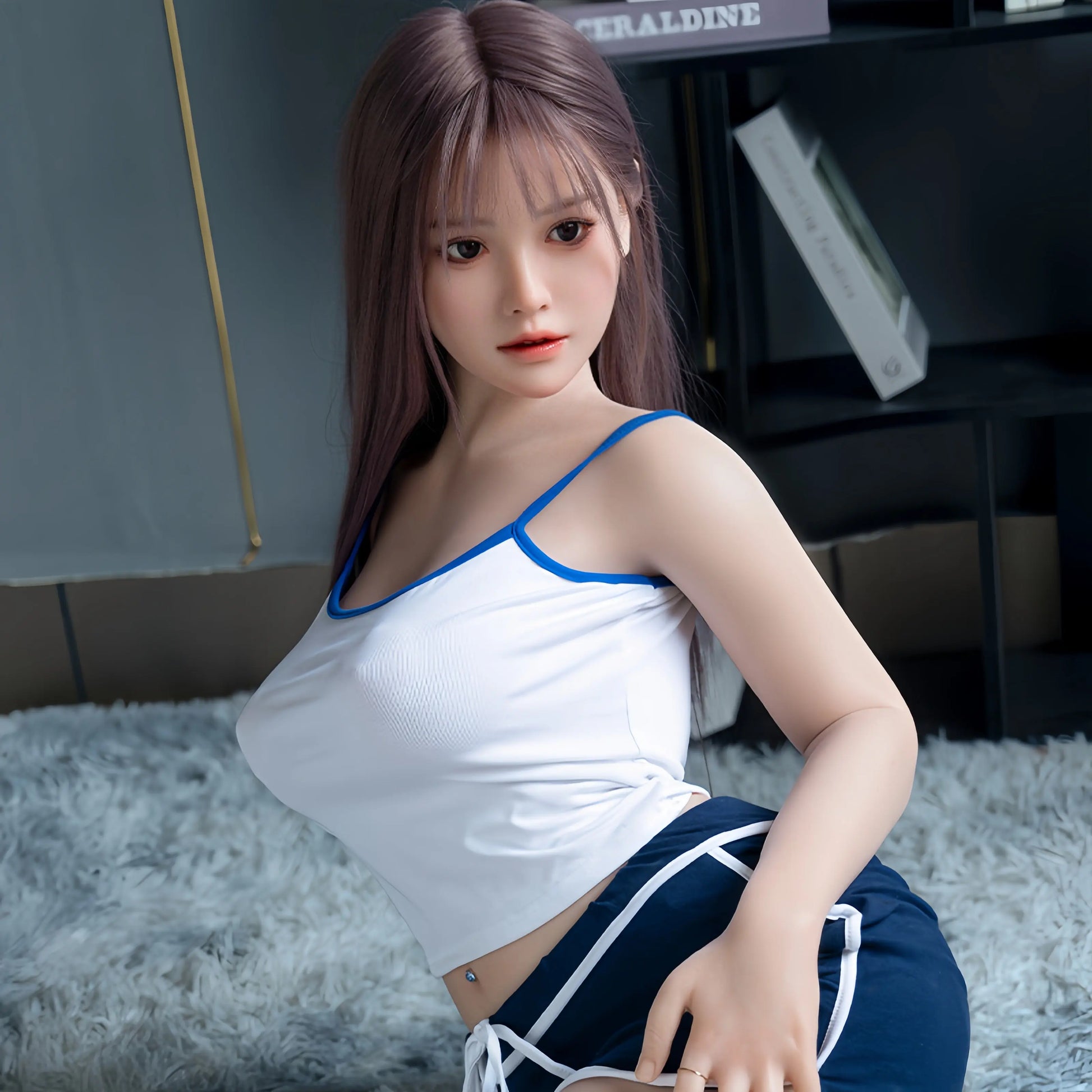 159CM CaiLin Qianyou brand non-inflatable silicone doll sex doll simulation girlfriend wife sex toy real figure adult supplies QianYou Silicone dolls