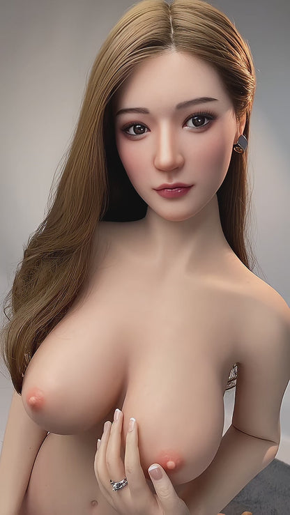 159CM RuRan Qianyou brand non-inflatable silicone doll sex doll simulation girlfriend wife sex toy real figure adult supplies