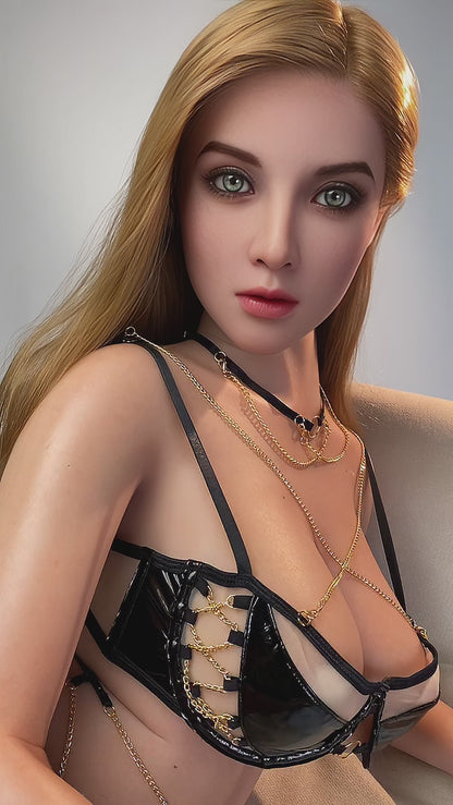 European and American models 159CM  Lydia Qianyou brand non-inflatable silicone doll sex doll simulation girlfriend wife sex toy real figure adult supplies